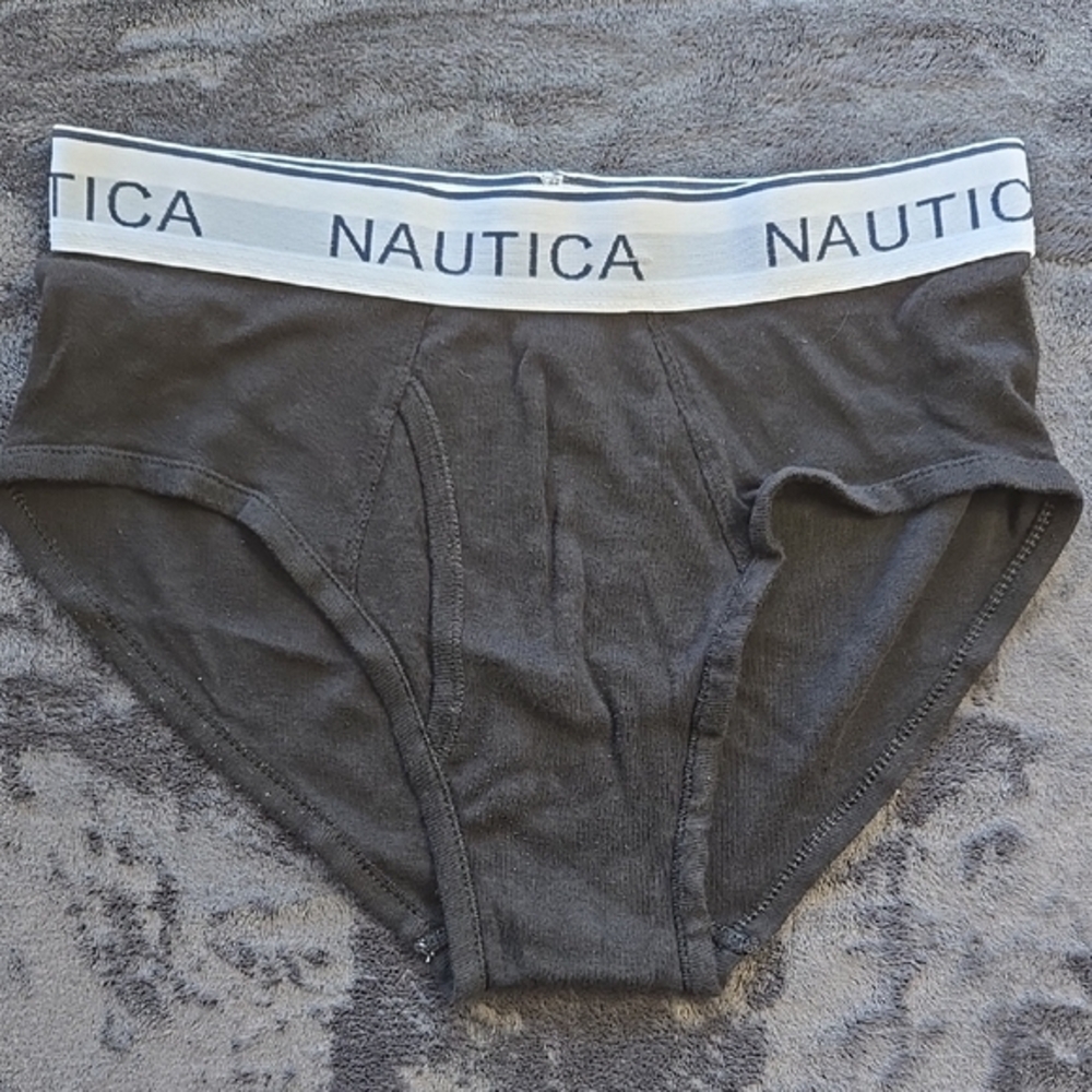Nautica Black Briefs Classic